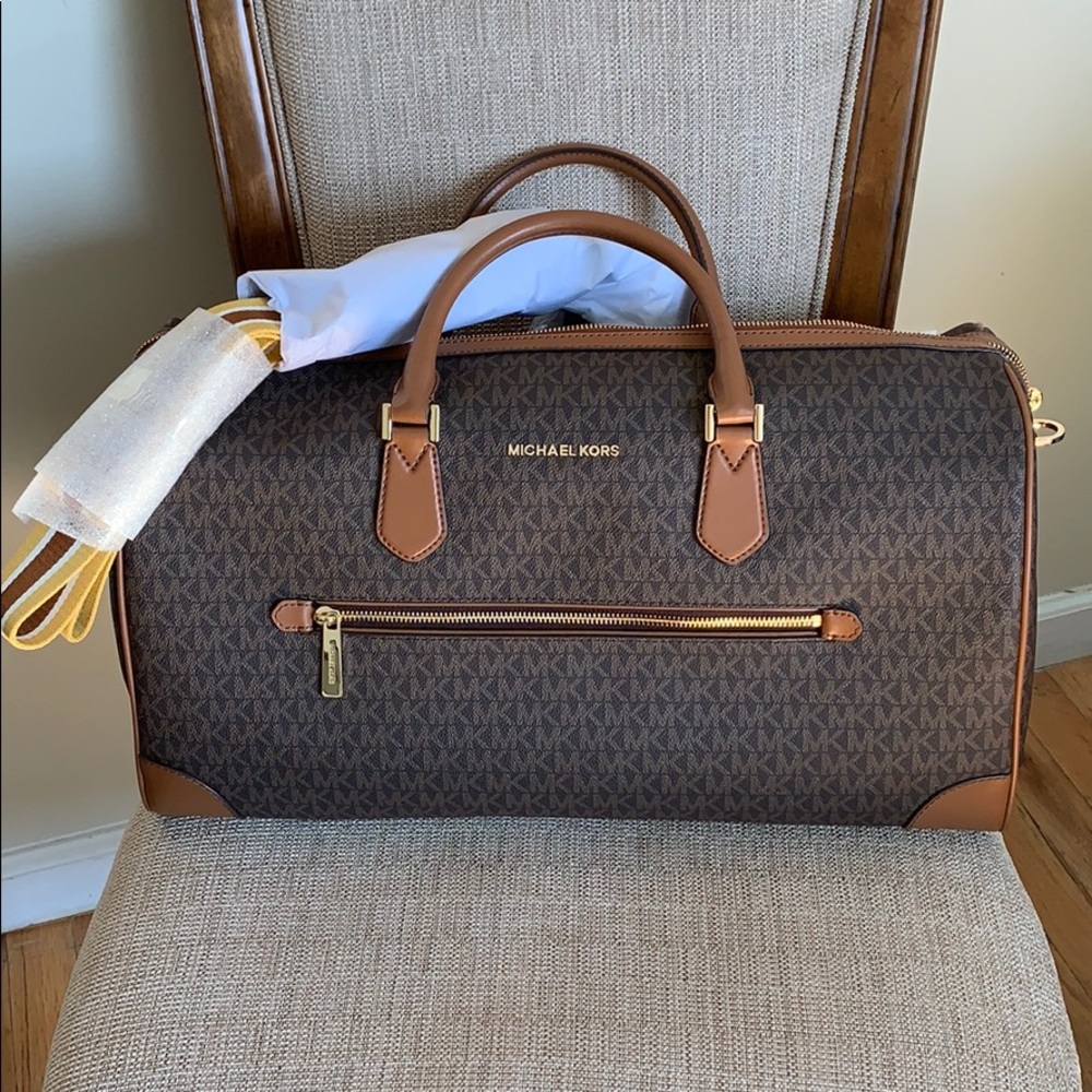Michael Kors Duffle Brown Travel